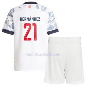 Maillot de Foot FC Bayern Munich Lucas Hernandez 21 Troisième 2021-22 - Enfant
